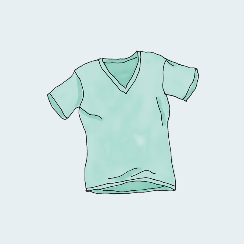 V-Neck T-Shirt - Image 5